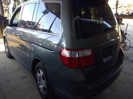 2007 HONDA ODYSSEY, GRAY, EX-L MODEL, 3.5L, FWD.  A26223